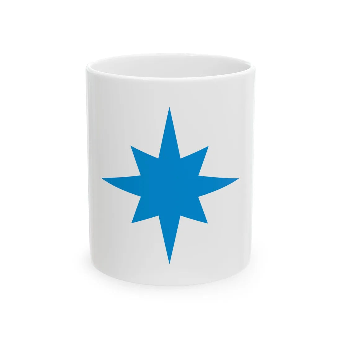 EE Kihnu fl (Estonia) White Coffee Mug 11oz - Go Mug Yourself