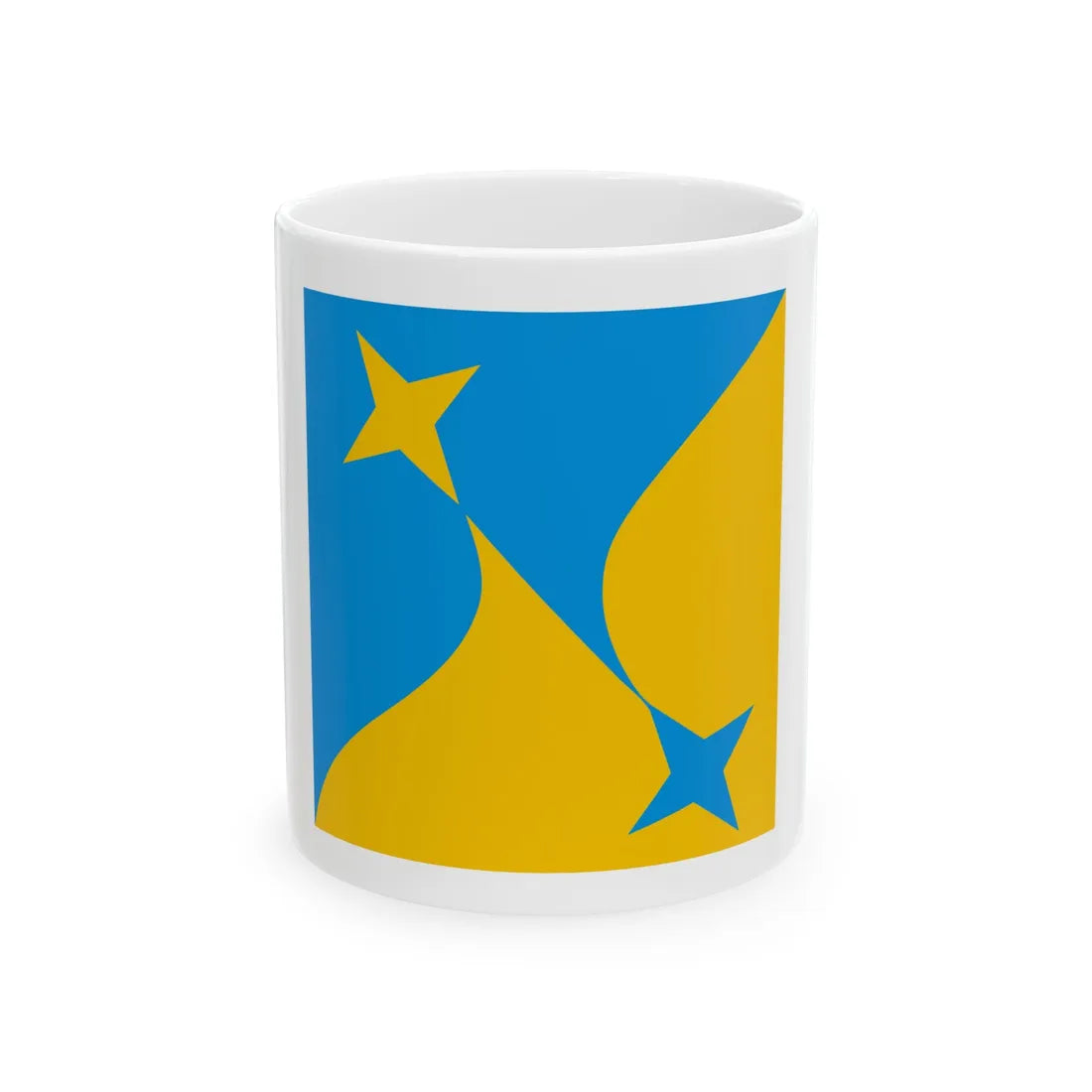 EE-Pihtla-fl-vector-art (Estonia) White Coffee Mug 11oz - Go Mug Yourself