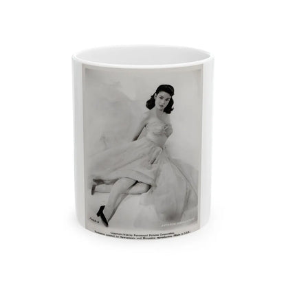 Kathryn Grant #104 (Vintage Female Icon) White Coffee Mug-11oz-Go Mug Yourself