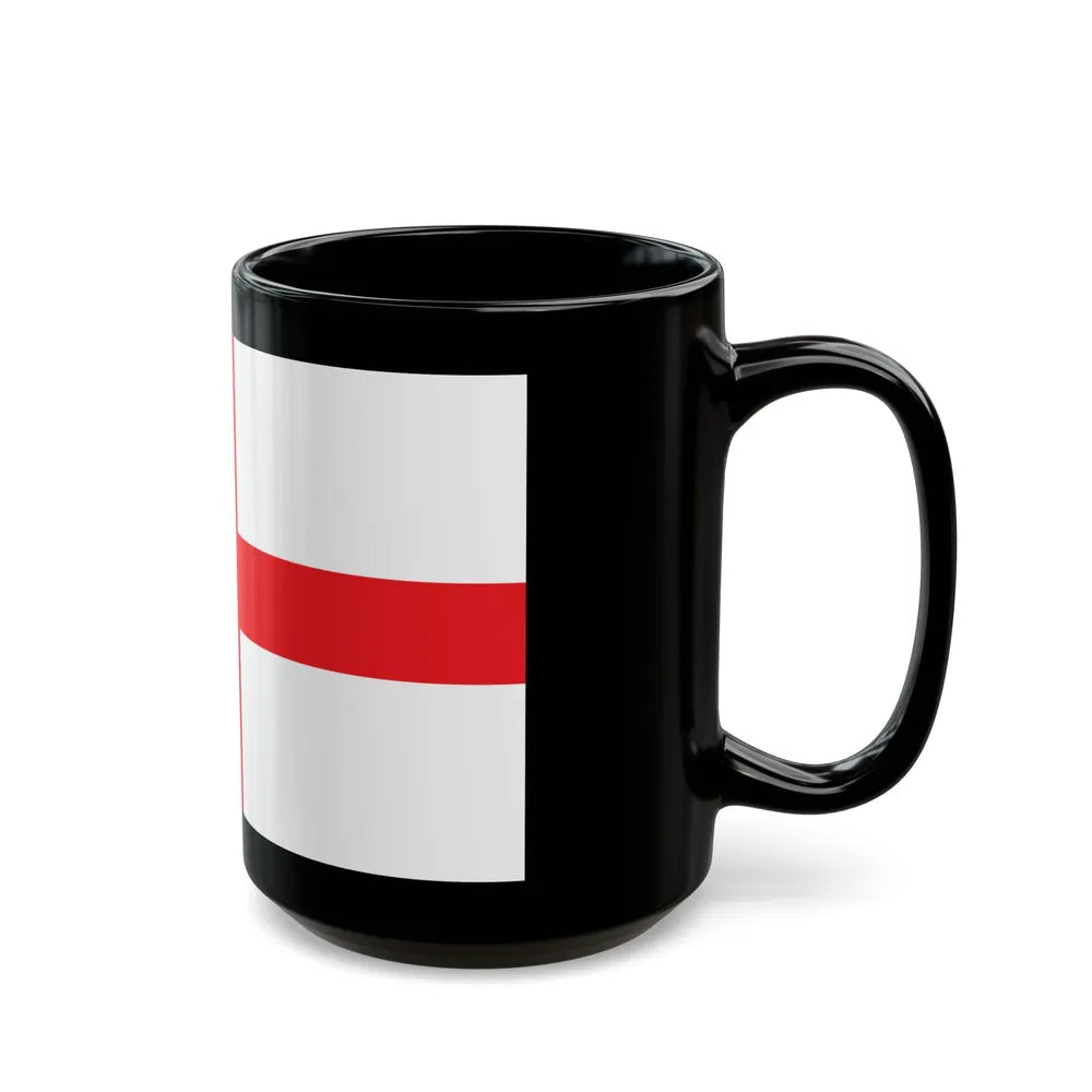 Flag of Freiburg im Breisgau Germany - Black Coffee Mug-Go Mug Yourself