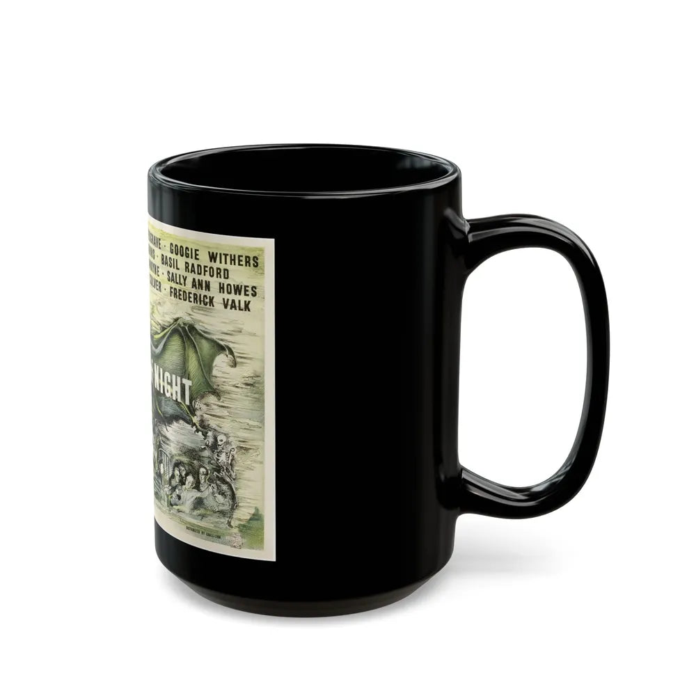 DEAD OF NIGHT (2) 1945 Movie Poster - Black Coffee Mug-Go Mug Yourself