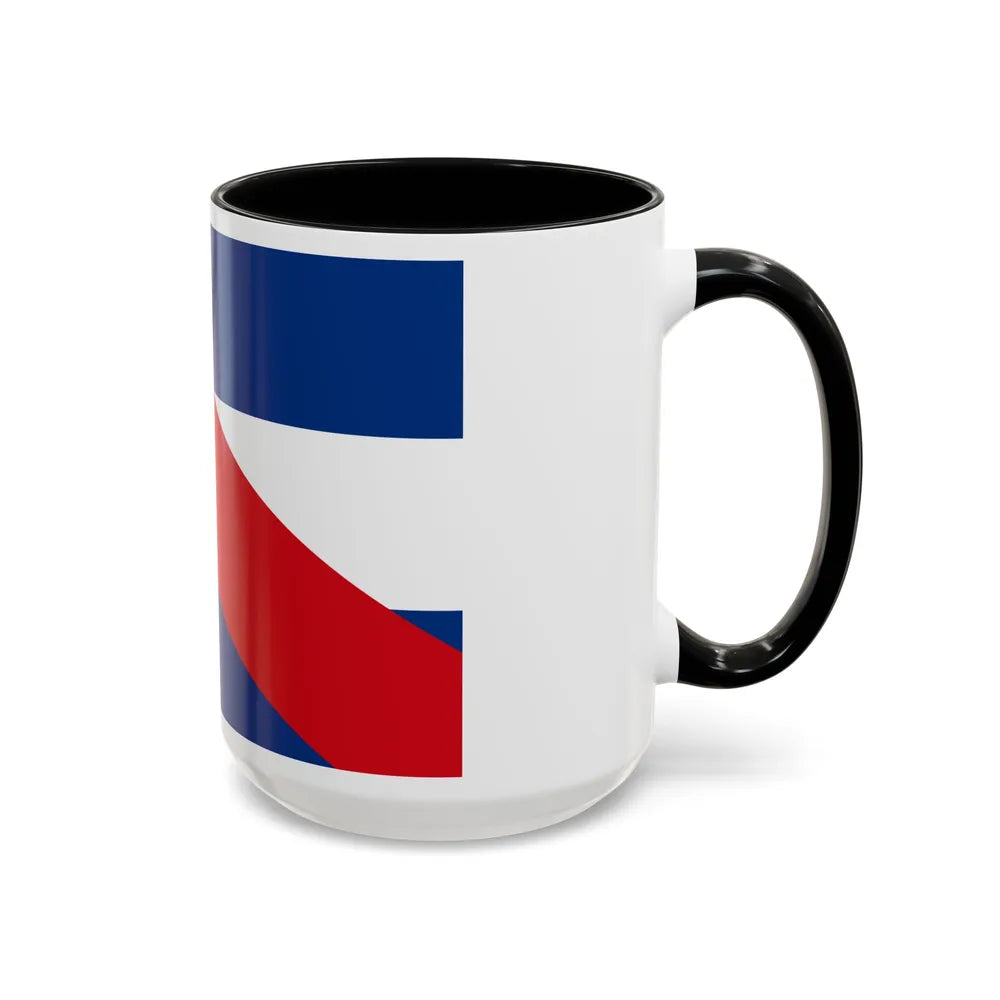 Flag of Federalist Party - Accent Coffee Mug-Go Mug Yourself