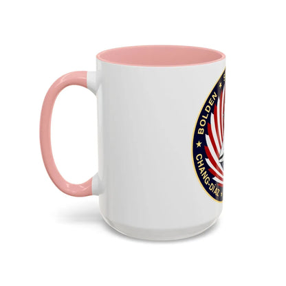 STS 60 (NASA) Accent Coffee Mug-Go Mug Yourself