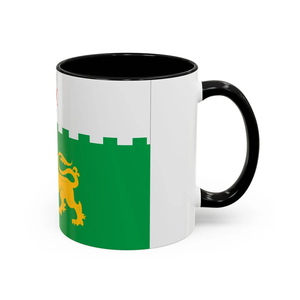 Flag of Akhaltsikhe Georgia - Accent Coffee Mug-Go Mug Yourself