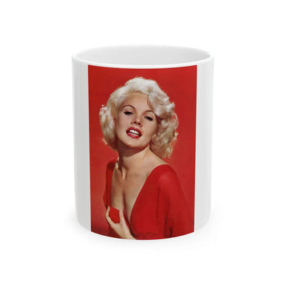 Carroll Baker #70 (Vintage Female Icon) White Coffee Mug-11oz-Go Mug Yourself