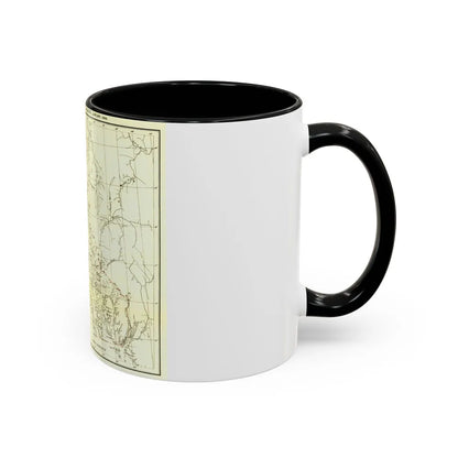 USA - Alaska (1903) (Map) Accent Coffee Mug-Go Mug Yourself