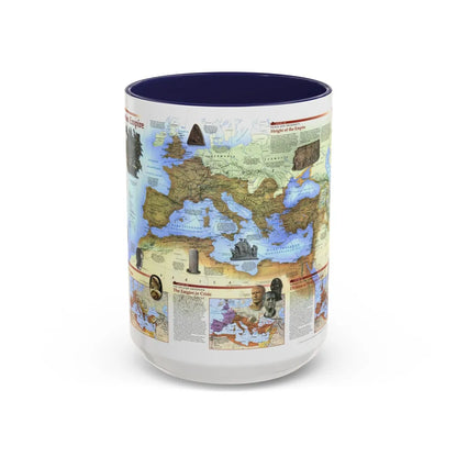 Roman Empire (1997) (Map) Accent Coffee Mug-15oz-Navy-Go Mug Yourself