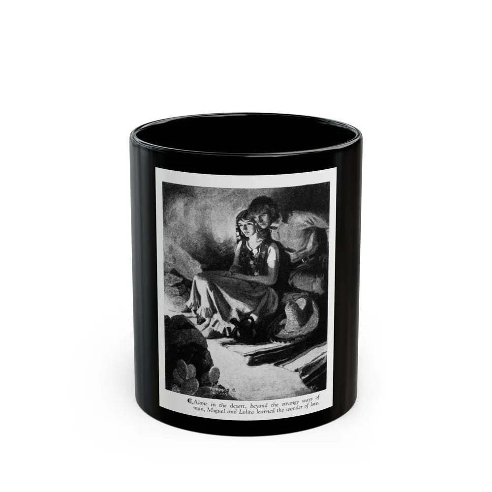 Half-Breed (2), Cosmopolitan, December 1929 - Black Coffee Mug-11oz-Go Mug Yourself