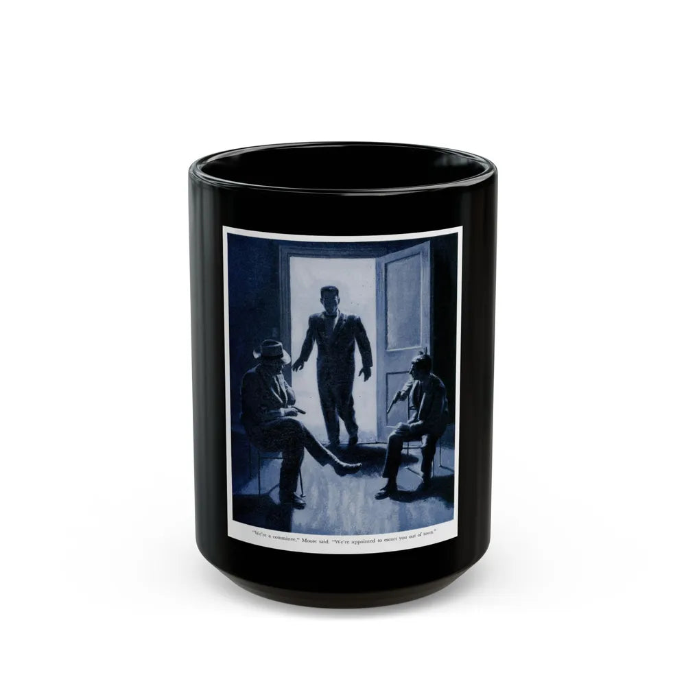 Counterfeit Cavalier, 1956 - Black Coffee Mug-15oz-Go Mug Yourself