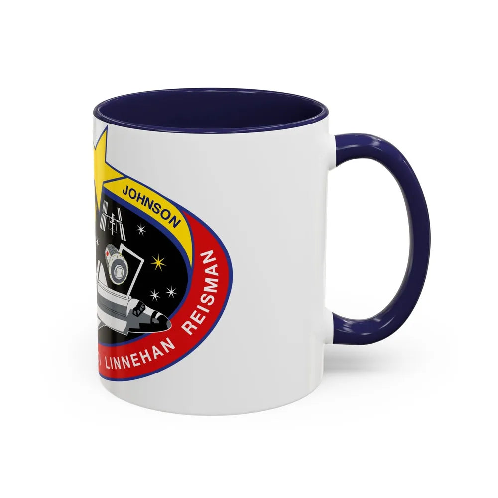 STS 123 (NASA) Accent Coffee Mug-Go Mug Yourself