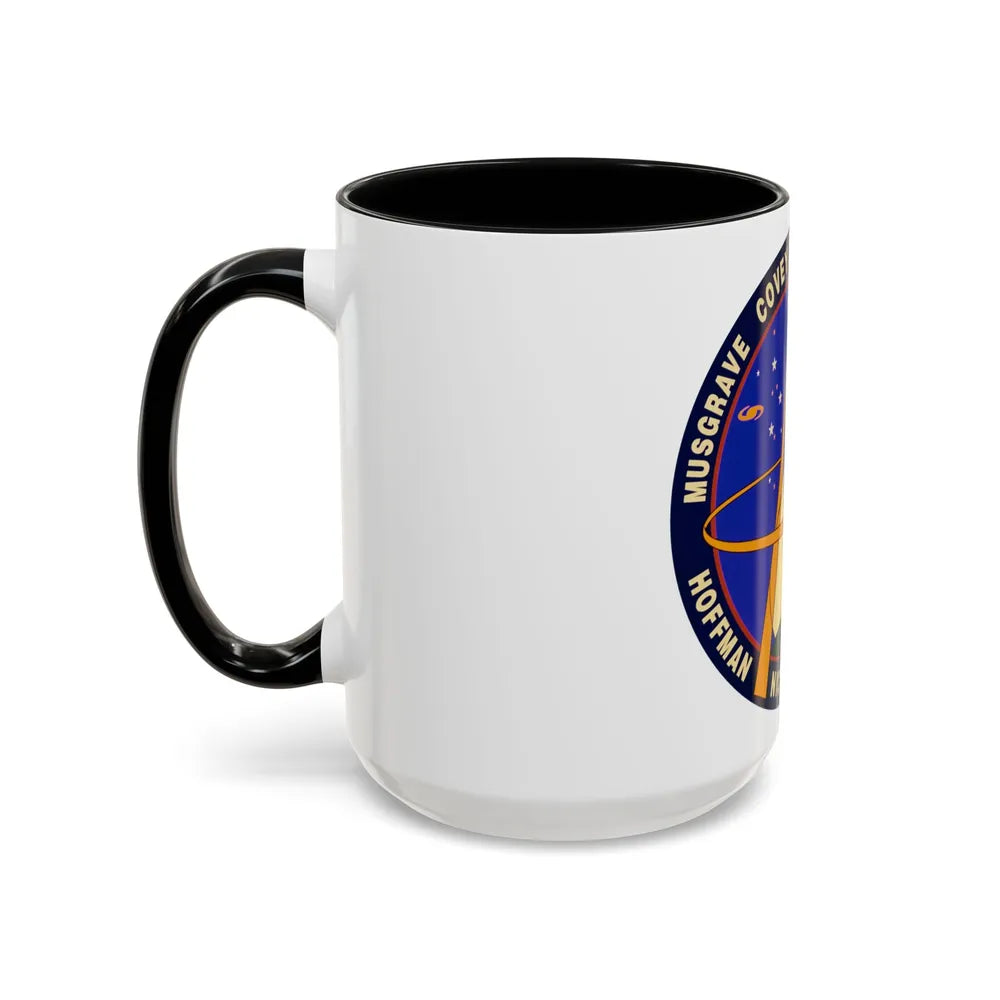 STS 61 (NASA) Accent Coffee Mug-Go Mug Yourself