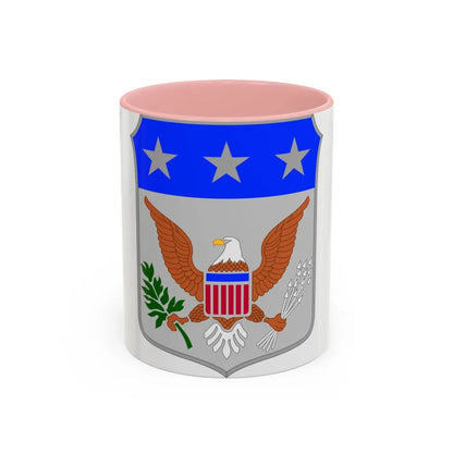 War College (U.S. Army) Accent Coffee Mug-11oz-Pink-Go Mug Yourself