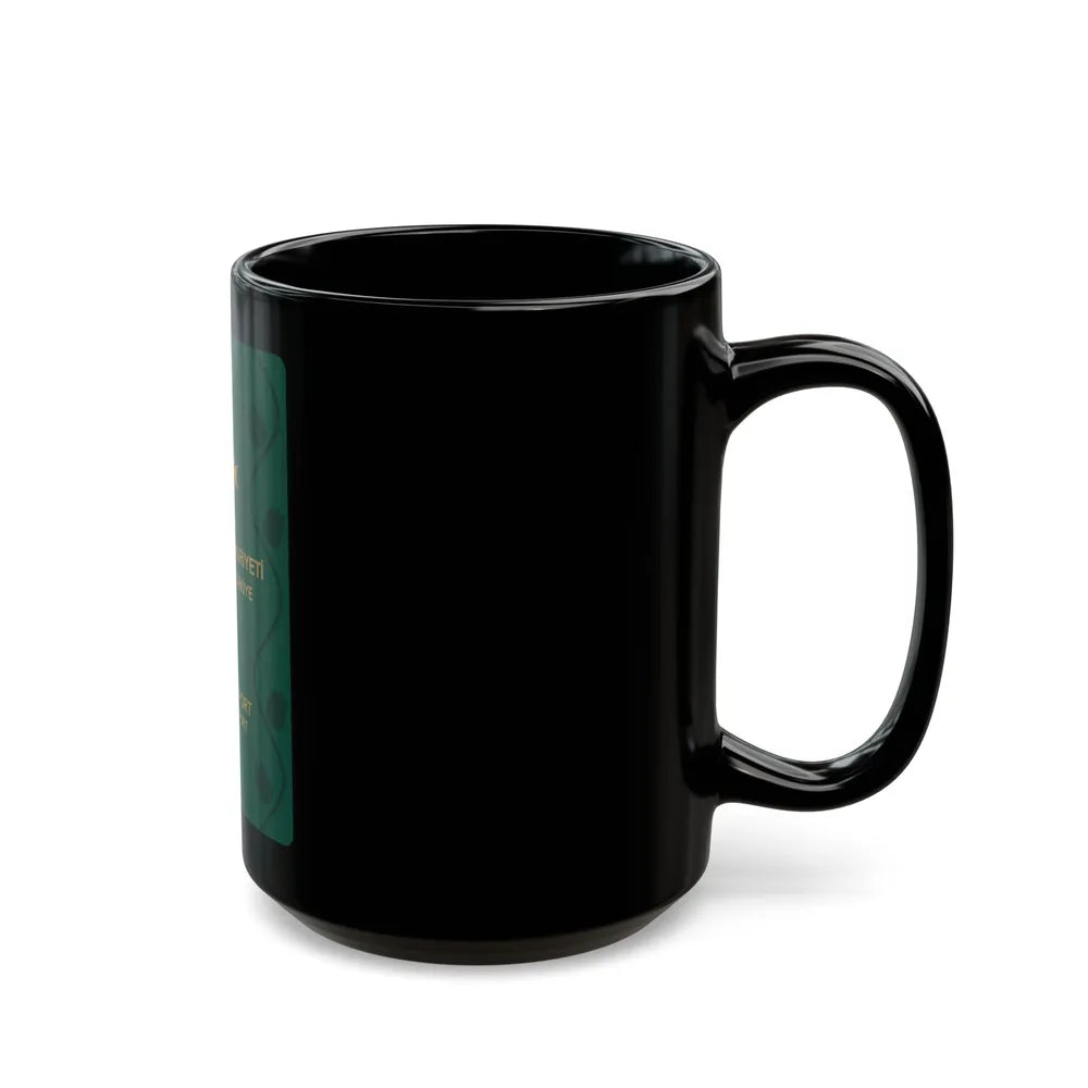 Turkish Passport (Special) - Black Coffee Mug-Go Mug Yourself