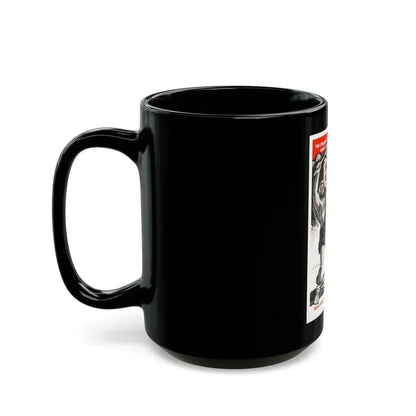 EEGAH 1962 Movie Poster - Black Coffee Mug - Go Mug Yourself