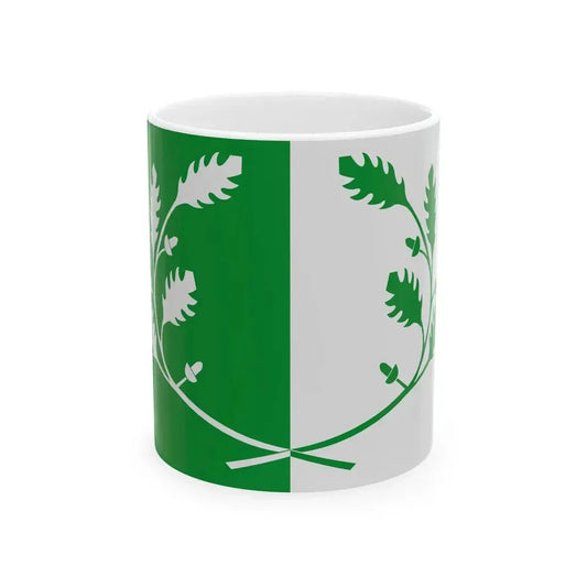Eekloo vlag (Belgium) White Coffee Mug 11oz - Go Mug Yourself