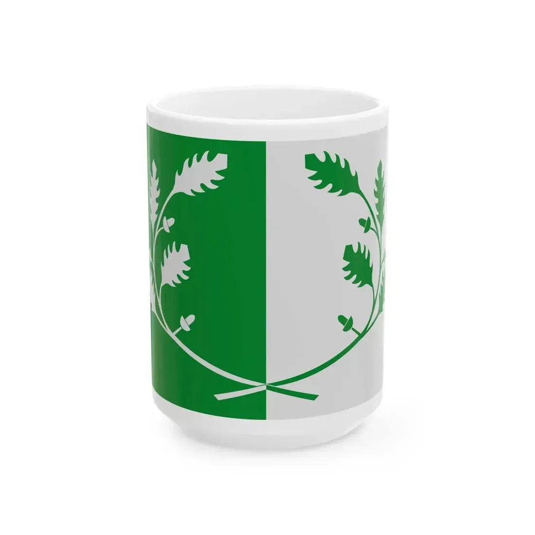 Eekloo vlag (Belgium) White Coffee Mug 15oz - Go Mug Yourself