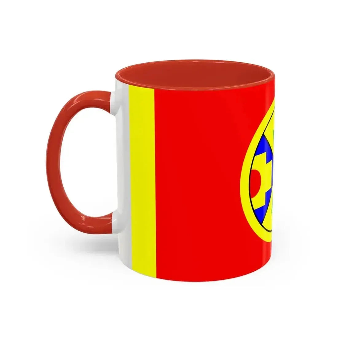 Eel Ground First Nation Flag - Accent Coffee Mug - Go Mug Yourself