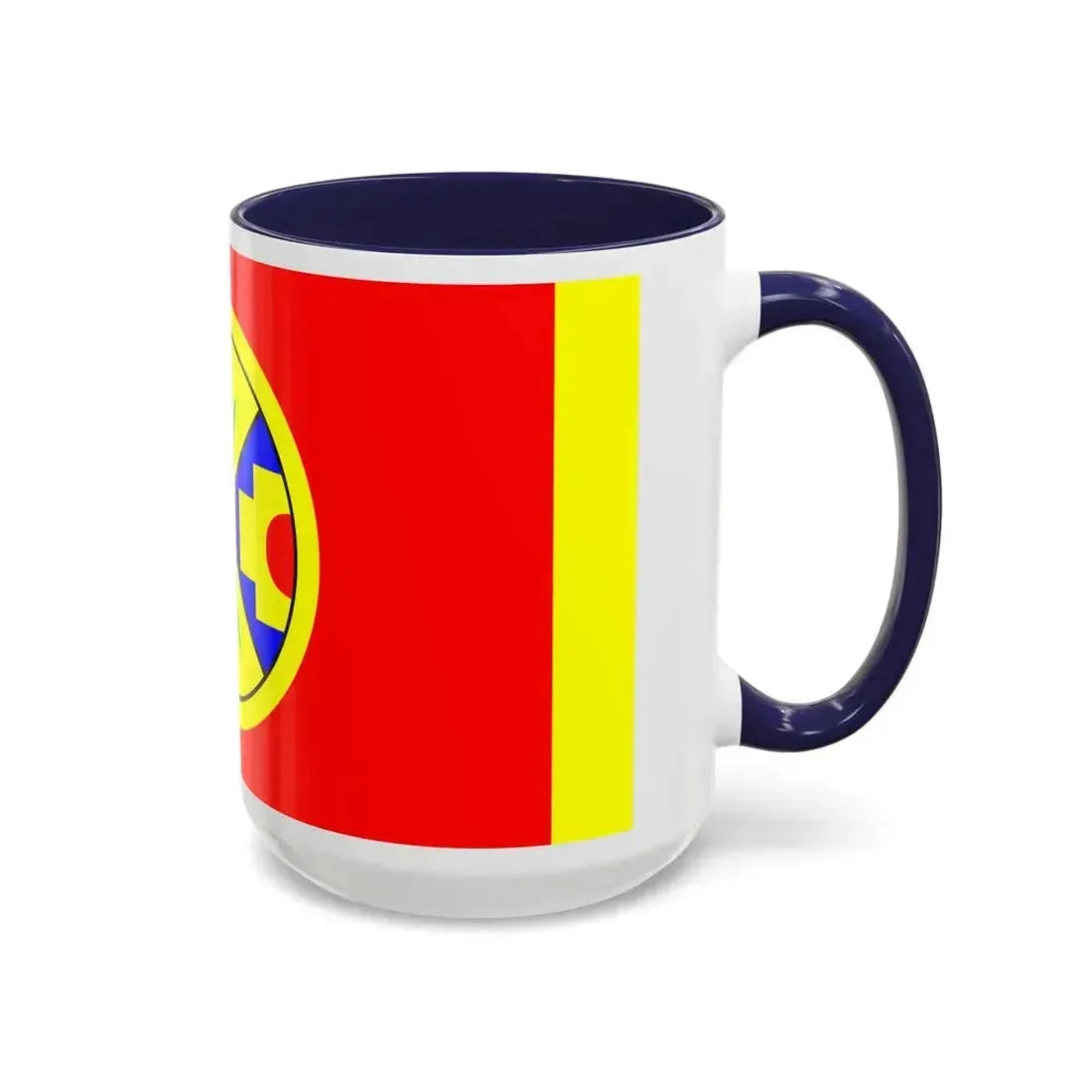 Eel Ground First Nation Flag - Accent Coffee Mug - Go Mug Yourself