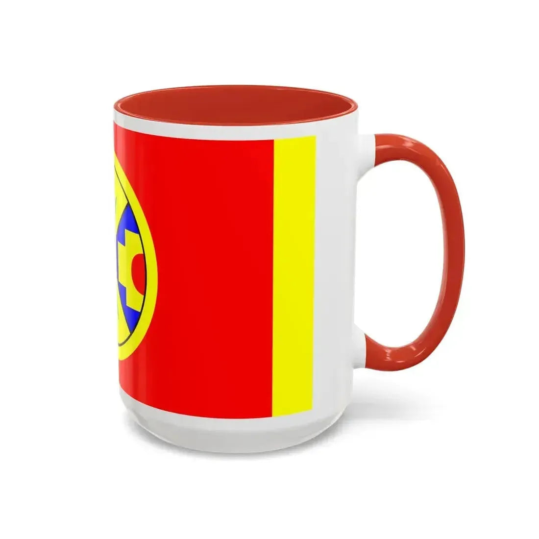 Eel Ground First Nation Flag - Accent Coffee Mug - Go Mug Yourself