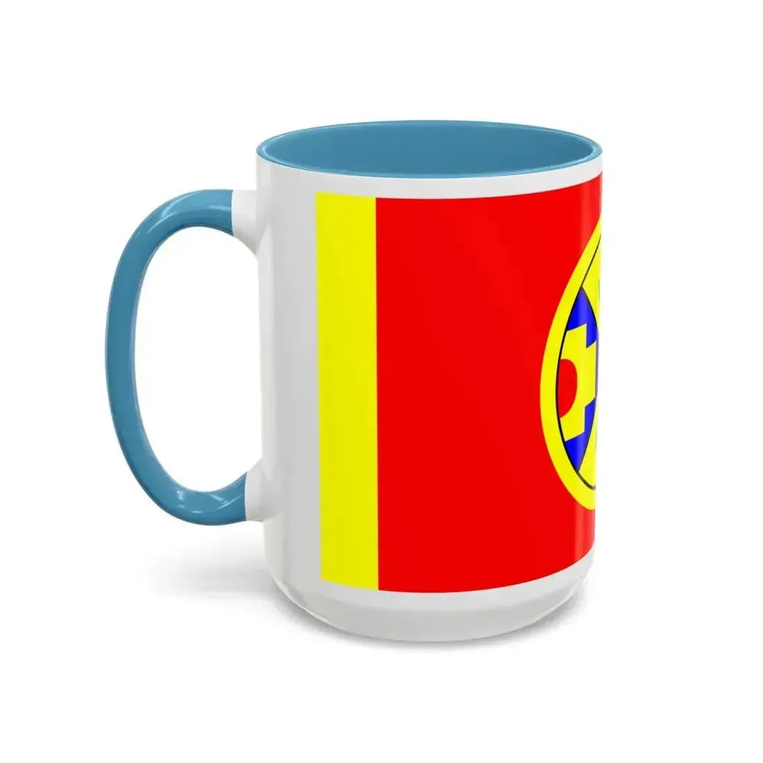 Eel Ground First Nation Flag - Accent Coffee Mug - Go Mug Yourself