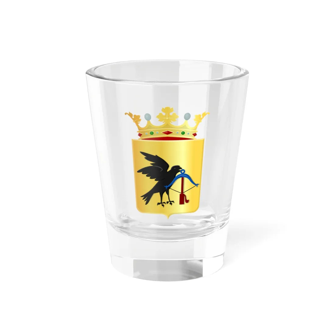 Eelde wapen (Netherlands) (Coat of Arms) Shot Glass 1.5oz 1.5oz - Go Mug Yourself