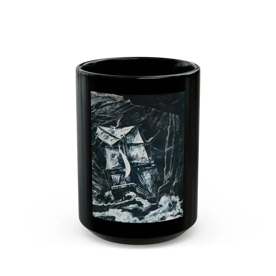 EerieTomb for the Golden Hulk (1), True May 1961 - Black Coffee Mug 15oz - Go Mug Yourself