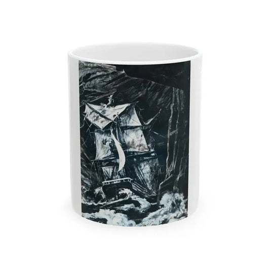 EerieTomb for the Golden Hulk (1), True May 1961 - White Coffee Mug 11oz - Go Mug Yourself