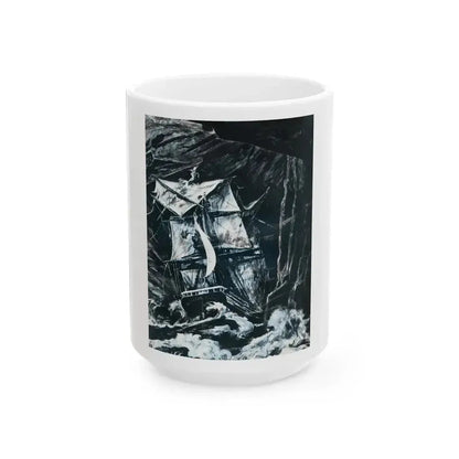 EerieTomb for the Golden Hulk (1), True May 1961 - White Coffee Mug 15oz - Go Mug Yourself