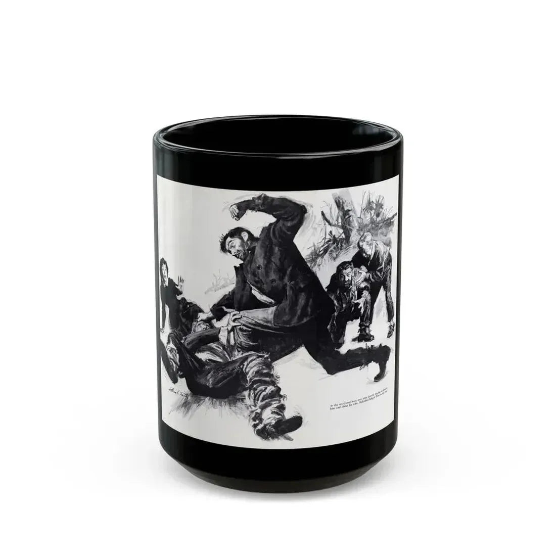EerieTomb for the Golden Hulk (2), True May 1961 - Black Coffee Mug 15oz - Go Mug Yourself