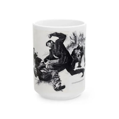 EerieTomb for the Golden Hulk (2), True May 1961 - White Coffee Mug 15oz - Go Mug Yourself