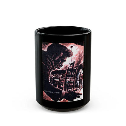 Death by A. C., Cavalier, May 1953 - Black Coffee Mug-15oz-Go Mug Yourself