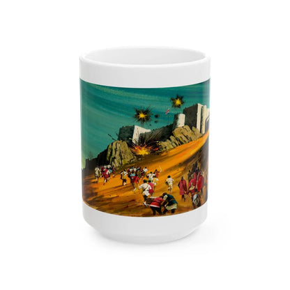 Crusades - White Coffee Mug-15oz-Go Mug Yourself