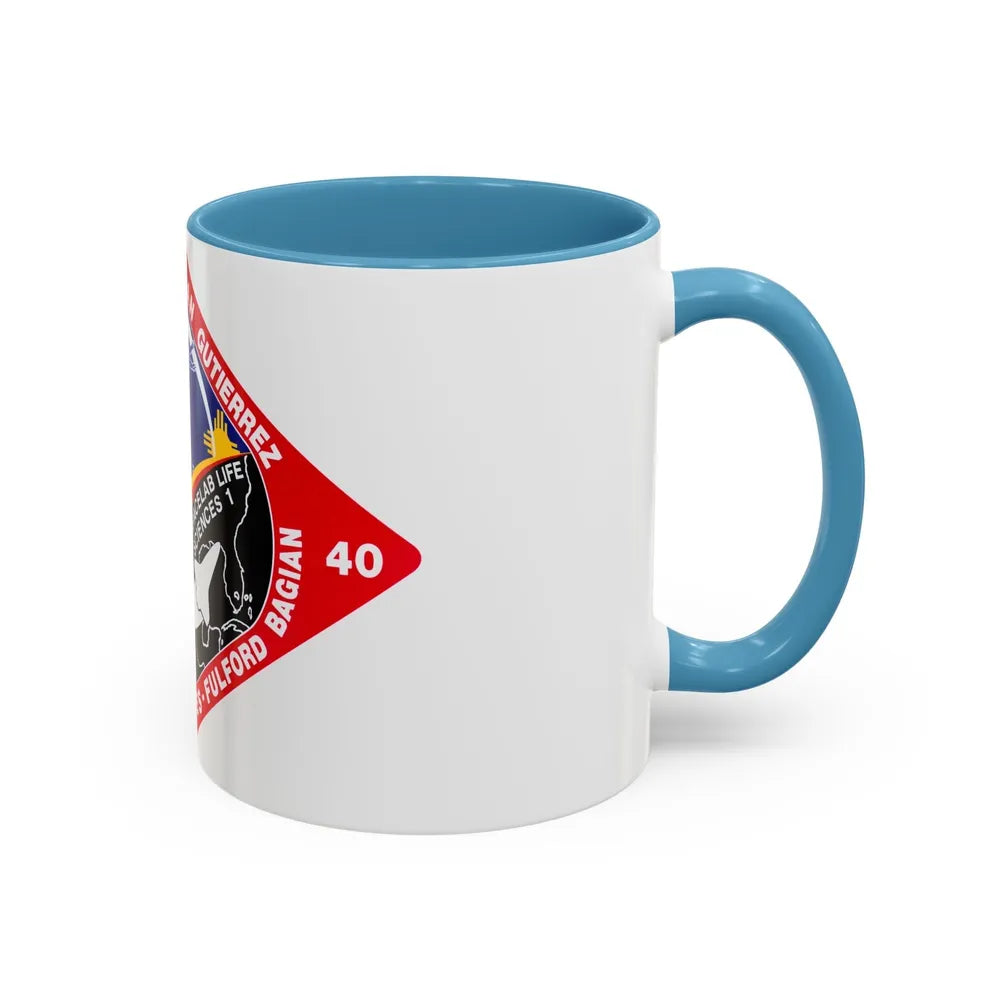 STS 40 (NASA) Accent Coffee Mug-Go Mug Yourself