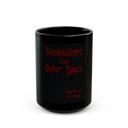 BLOODSUCKERS FROM OUTER SPACE 1984 Movie Poster - Black Coffee Mug-15oz-Go Mug Yourself