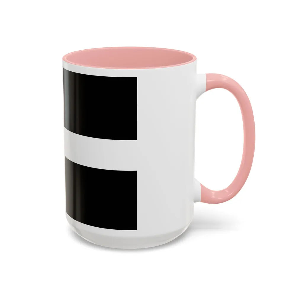 Flag of Cornwall UK - Accent Coffee Mug-Go Mug Yourself