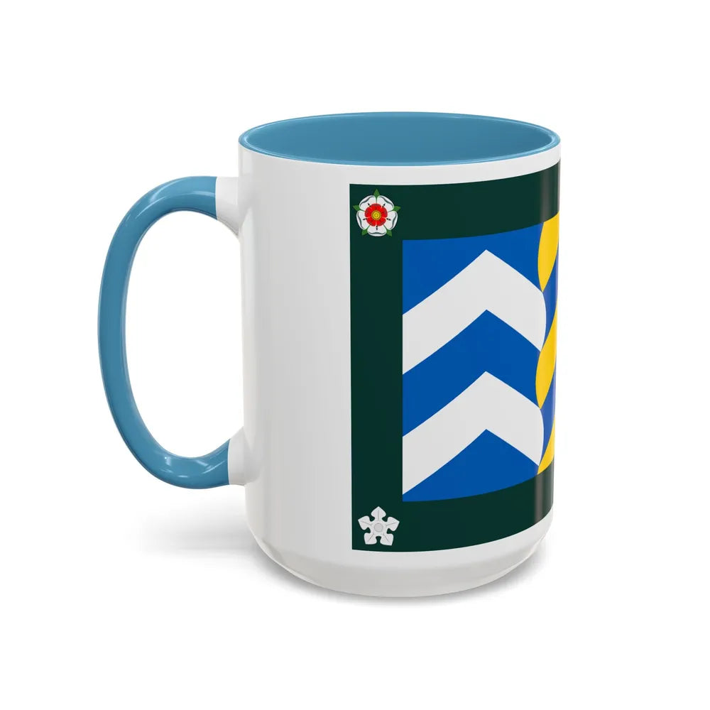 Flag of Cumbria UK - Accent Coffee Mug-Go Mug Yourself