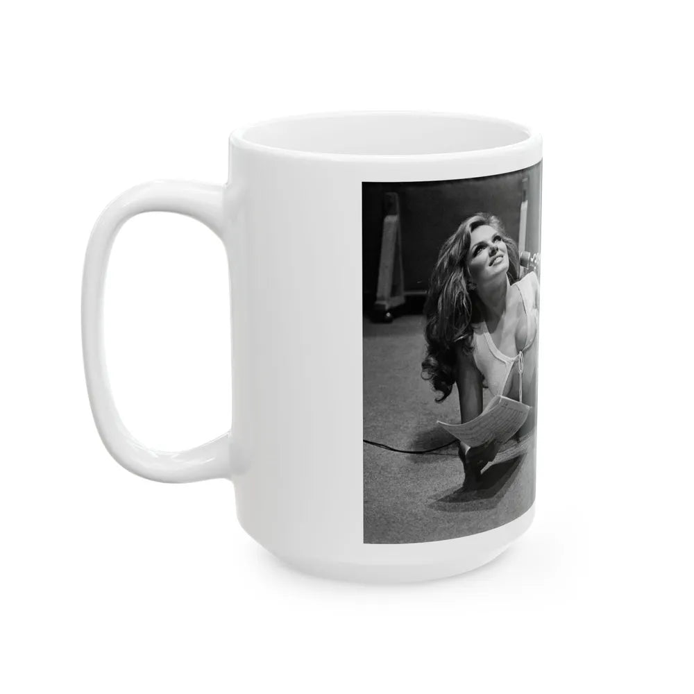 Julie Ege #235 (Vintage Female Icon) White Coffee Mug-Go Mug Yourself