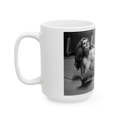 Julie Ege #235 (Vintage Female Icon) White Coffee Mug-Go Mug Yourself