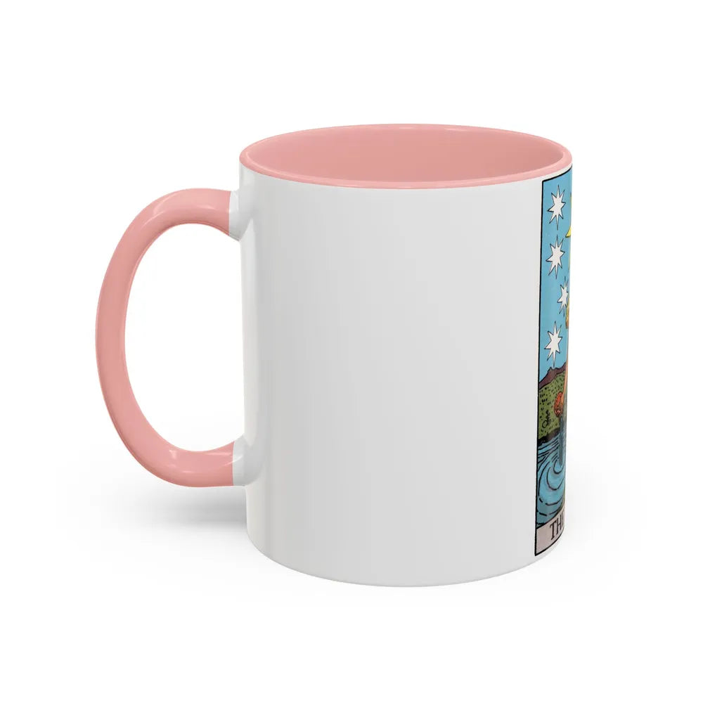 The Star (Tarot Card) Accent Coffee Mug-Go Mug Yourself