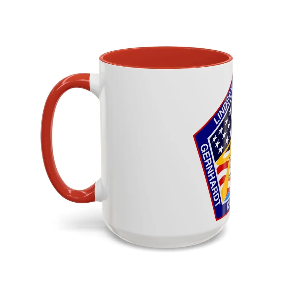 STS 104 (NASA) Accent Coffee Mug-Go Mug Yourself