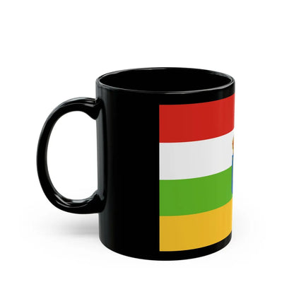 Flag of La Rioja Spain - Black Coffee Mug-Go Mug Yourself