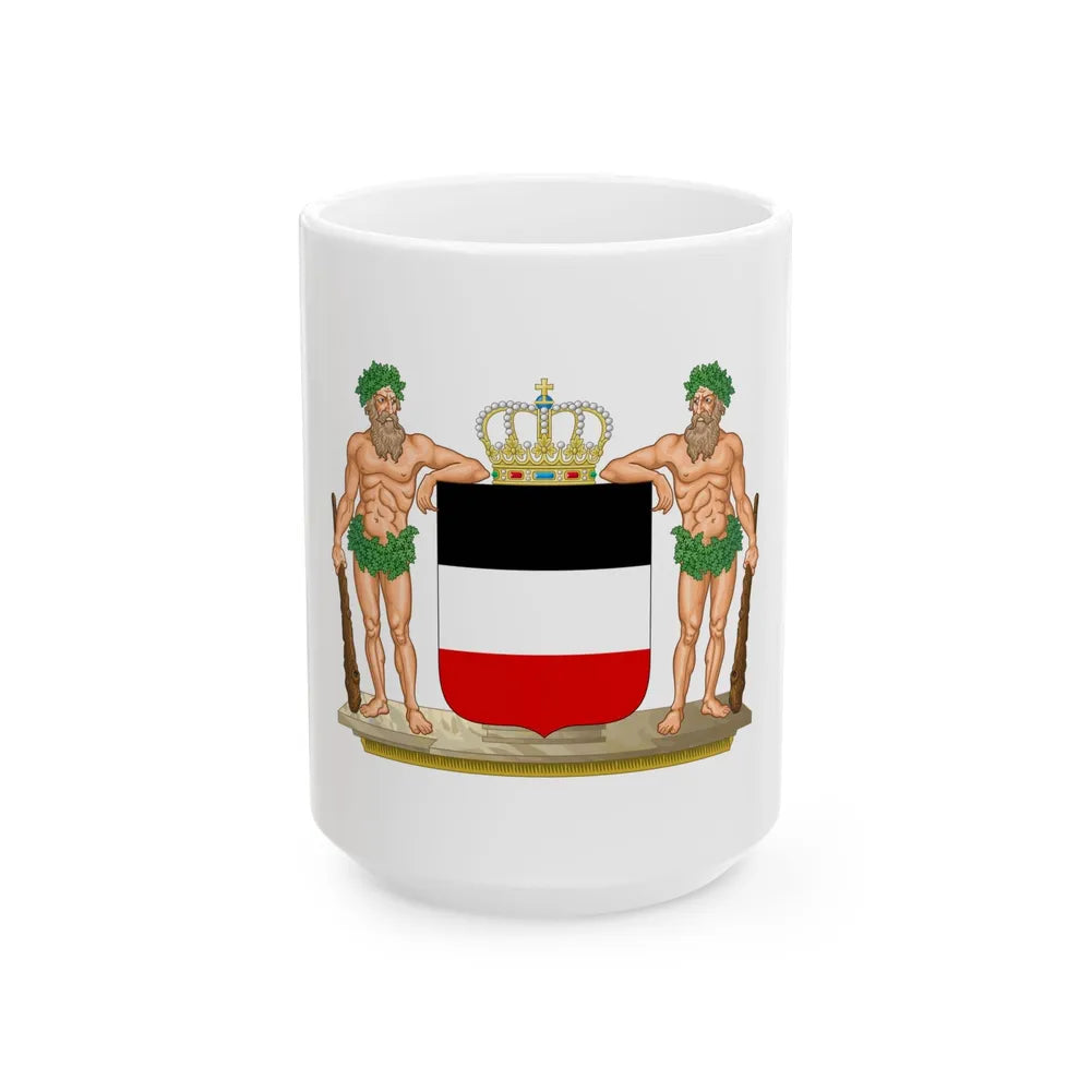 Coat of arms of the North German Confederation - White Coffee Mug-15oz-Go Mug Yourself