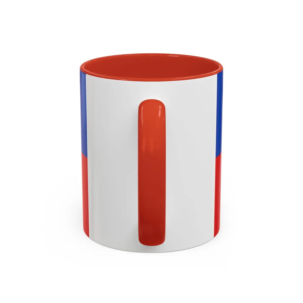 Flag of Friesland Germany - Accent Coffee Mug-Go Mug Yourself