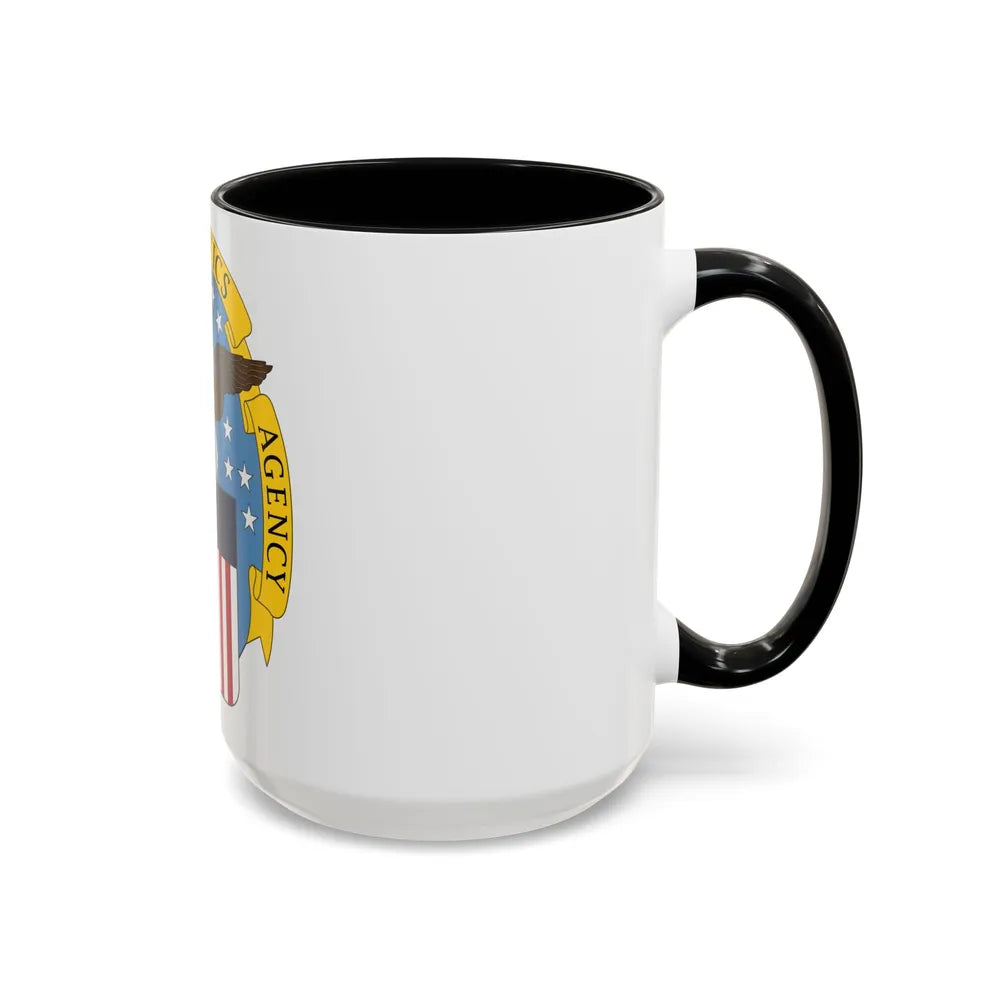 Defense Logistics Agency (U.S. Army) Accent Coffee Mug-Go Mug Yourself