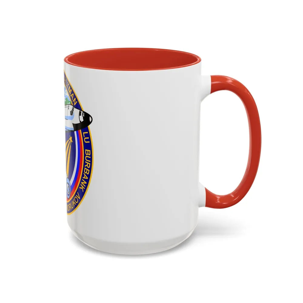 STS 106 (NASA) Accent Coffee Mug-Go Mug Yourself