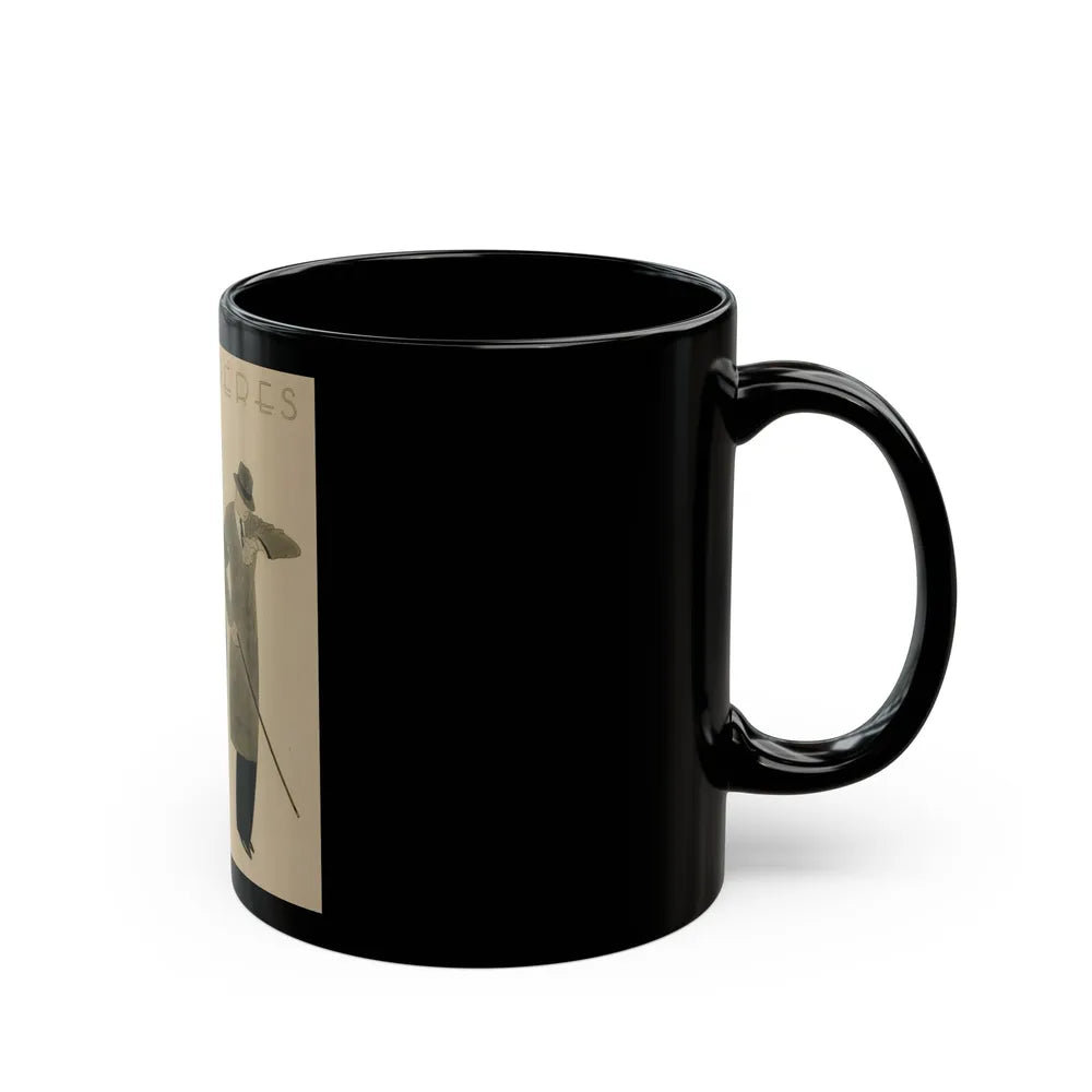 Et Freres - Black Coffee Mug-Go Mug Yourself