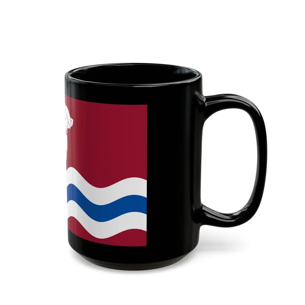 Flag of Herefordshire UK - Black Coffee Mug-Go Mug Yourself