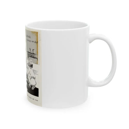 Cuties Daily Comic Strip, 1962 (1) - White Coffee Mug-Go Mug Yourself