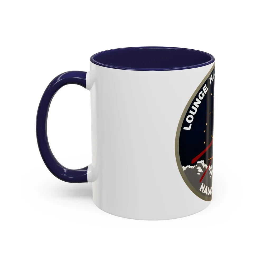 STS 26 (NASA) Accent Coffee Mug-Go Mug Yourself