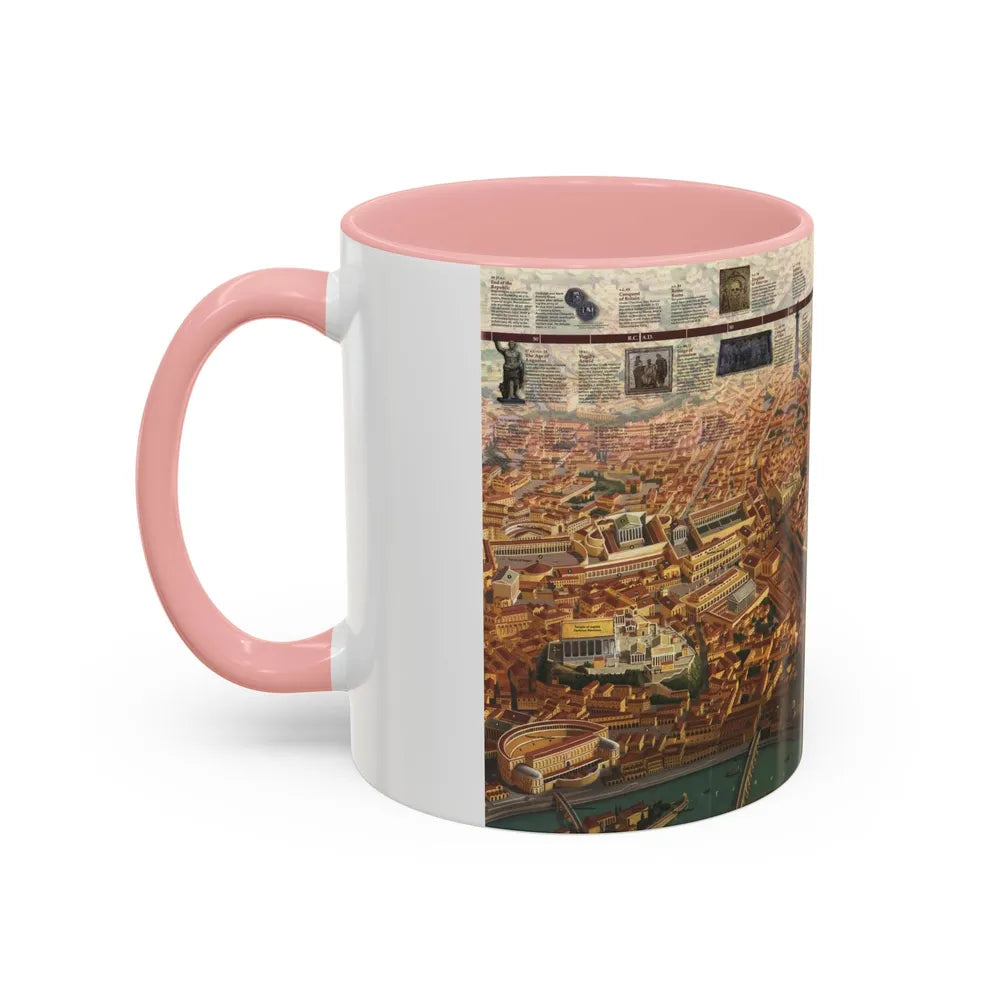 Romans, The (1997) (Map) Accent Coffee Mug-Go Mug Yourself